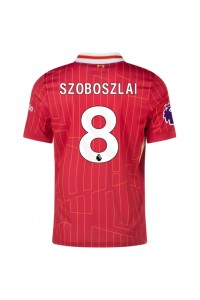 Fotbalové Dres Liverpool Dominik Szoboszlai #8 Domácí Oblečení 2024-25 Krátký Rukáv